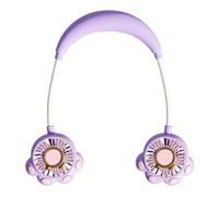 Wearable Neck Fan, Hands Free Cooler, Silicone Personal Fan