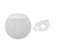 Wearable Pump Cup, Hands Single Side Silicone Milk Collector Cup 240ml, Portable for Electric Pump, Food Grade PP and Silicone Material, Compatible