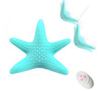 Wearable Vibrator-10 Vibration Patterns Little Starfish Invisible Wearable Panty Vibrator con telecomando wireless, per Clitoride e G-Spot Stimulatore, Donne Panty Vibe con giocattolo sessuale remoto