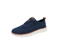 WearBreeze Shoes, 2025 New Breeze Shoes Lightweight Knit Casual Trainers for Business, Walking & Daily Wear (Dark Blue,45)