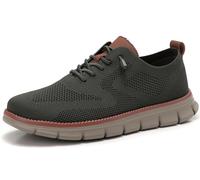 Wearbreeze Shoes for Men, Business Casual Oxford Sneakers Breathable Knit Mesh Upper for Stay Cool And Comfortable (Style_#09,EU_#46)