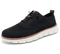 Wearbreeze Shoes for Men, Business Casual Oxford Sneakers Breathable Knit Mesh Upper for Stay Cool And Comfortable (Style_#02,EU_#48)