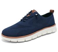 Wearbreeze Shoes for Men, Business Casual Oxford Sneakers Breathable Knit Mesh Upper for Stay Cool And Comfortable (Style_#13,EU_#42)