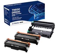 WEAREC Cartuccia toner TN830XL e unità tamburo DR830 di ricambio per Brother TN830XL DR-830 TN830 Funziona con HL-L2405W HL-L2400D HL-L2460DW HL-L2465DW HL-L2480DW DCP-L2640DW MFC-L2820DWXL Printer 05