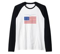 Wearing a Mask is Patriotic Maglia con Maniche Raglan