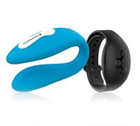 WEARWATCH DUAL PLEASURE WIRELESS TECHNOLOGY WATCHME INDIGO/JET BLACK