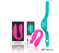 WEARWATCH - VIBRATORE WATCHME A DOPPIA TECNOLOGIA FUCSIA / ACQUA DI MARE