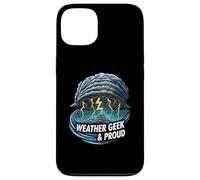 Weather Geek & Proud Storm Chaser Meteorologist Design Custodia per iPhone 13
