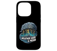 Weather Geek & Proud Storm Chaser Meteorologist Design Custodia per iPhone 14 Pro