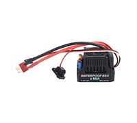 Weather - Protected Brushless ESC 60A | 100A DC & 800A Burst Current for 1/10 RC Cars | Enhanced - Performance Speed Controller with Heat Dissipation | 2-3S Lipo Battery