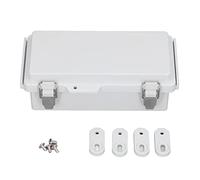 Weather - sealed Electrical Box ABS Stainless Steel | IP67 Junction Box for Outdoor/Indoor DIY Electronics | 100 x 200 x 70mm Enclosure with Brackets & Screws