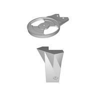 Weather Sensor Bracket for Netatmo - Compatible with Sheet Metal Chimneys