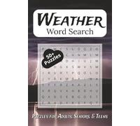 Weather Word Search Puzzle Book: Word Searches with Easy to Read Print about Weather, Clouds, Climate, and More | 6x9 inches, 111 pages | 50+ Puzzles... Gift for Vacations, Holidays and Free Times