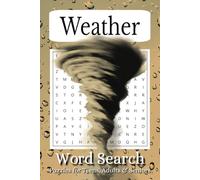 Weather Word Search Puzzle Book: Word Searches With Easy To Read Print About Weather, Meteorology, Climates And More! | 6x9 inches, 110 pages, 55 puzzles | Great for Holidays, Vacation & Birthdays
