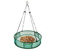 Weatherproof Bird Feeder - 3 Pocket Holder | Adjustable Outdoor Bird Feeder with Three Food Pockets Ideal For Hummingbirds Chickadees and Finches For Garden Yard Patio Porch Pathway Tree Balcony