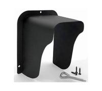 Weatherproof Doorbell Cover with Sun and Rain Protection for Outdoor Socket Devices Visual Access Control Shield against Wind and Elements