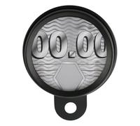 Weatherproof Motorcycle Tax Disc Holder - Round Scooter Plate Display Mounting Case, Durablee Outdoor Riding Accessory | For Cycling Travel Use, Motorcycle Disc Holder, Scooter Display Hanger, Plate