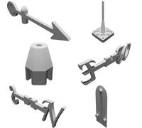 Weathervane Mount for 4x4 Post Outdoor Nittany Lion Design with Durable Base