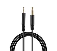 Weatwo Adattatore per Cavo Aux per cuffie Bose, Cavo Stereo Audio maschio a maschio da 2,5 mm a 3,5 mm, compatibile con Bose 700 QuietComfort QC45 QC35II QC35 QC25 Bluetooth Cuffie - Nero 1,5m