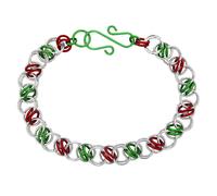 Weave Got Maille Holiday Road Acute Helm Chainmaille Bracelet Kit