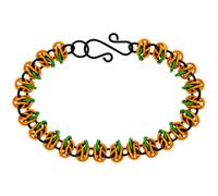 Weave Got Maille Pumpkin Patch Double Orbital Chainmaille Bracelet Kit