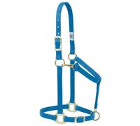 Weaver Leather 3/10,2 cm Originale Suckling Chin & Throat Snap Halter, Hurricane Blue, Regolabile