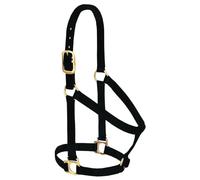 Weaver Leather Basic - Cavallo in Nylon Non Regolabile, Misura Grande, 2,5 cm, Colore: Nero