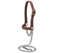 Weaver Leather Brahma Webb ® - Cavezza in Capra, Taglia M, Colore: Marrone