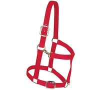 Weaver Leather Cavezza Regolabile in Nylon, Colore Rosso