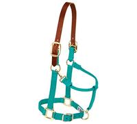 Weaver Leather, Cavezza Regolabile in Nylon per Cavalli, Misura M, Verde Smeraldo
