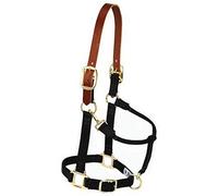 Weaver Leather, Cavezza Regolabile in Nylon, per Cavalli Yearling, Blu Navy