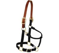 Weaver Leather, Cavezza Regolabile in Nylon, per Cavalli Yearling, Nero