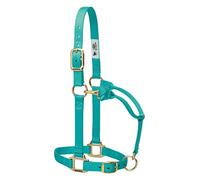 Weaver Leather Cavezza Originale Regolabile in Nylon per Cavalli, Grande, Color Menta