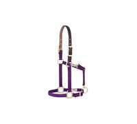 Weaver Leather, Cavezza Regolabile in Nylon per Cavallo, Viola, per svezzamento/Pony