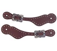 Weaver Leather Cinghie di sperone in Pelle con Imbracatura oliata da Donna