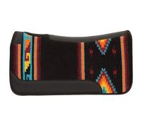 Weaver Leather Contoured Single Weave Wool Blend Felt Pad Black/Orange