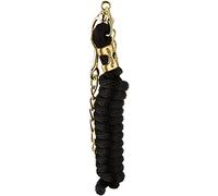 Weaver Leather Corda in poliestere con catena girevole, nera, 2,3 m