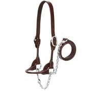 Weaver Leather Dairy/Manzo arrotondati Show Halter, Brown