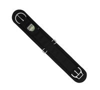 Weaver Leather Felt Lined Straight Smart Cinch with New And Improved Roll Snug Cinch Buckle, 35-2370-BK-24, Nero, 0