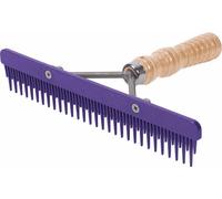 Weaver Leather Fluffer Pettine con Manico e Lama sostituibile plastica, 69-6051, Purple