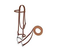 Weaver Leather Harness Leather Pony Browband Bridle con Single Ch uckle, Sunset