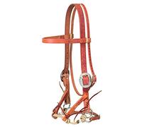 Weaver Leather Justin Dunn Draft - Briglia Senza Punte, Colore: Russet