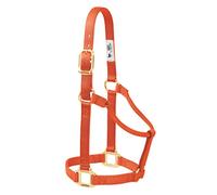 Weaver Leather Original - Cavezza Non Regolabile in Nylon, L, Arancione