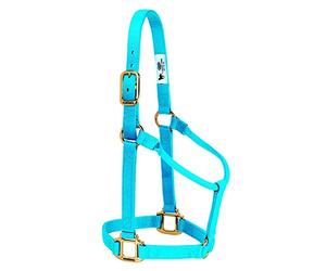Weaver Leather Original - Cavezza Non Regolabile in Nylon, S, Blu uragano