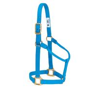 Weaver Leather Original - Cavezza non regolabile, per cavallo tra 1 e 2 anni, M, blu uragano