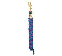 Weaver Leather Poly Lead Rope, Hurricane Blue/Pink Fusion/Purple Jazz, 3 m