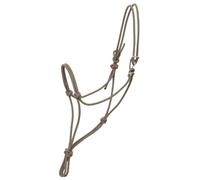 Weaver Leather Silvertip # 95 Clip on Rope Halter, Black/Tan, Standard