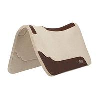 Weaver Leather Sottosella 28x30 in feltro pressato a vapore sagomato da 1 pollice naturale 28x30