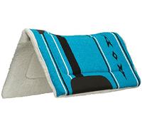 Weaver Leather - Sottosella Sagomato in Materiale Acrilico, Foderato in Pile, 81,3 x 81,3 cm, Blu