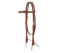 Weaver Leather Unisex Adulto Browband Headstall, Marrone, Cavallo US